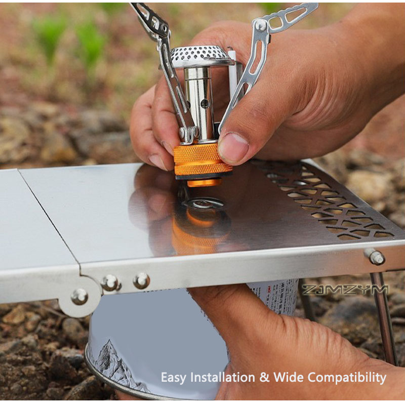 Stainless Steel Folding Campin - Camping Cooking Table ulasan dan harga