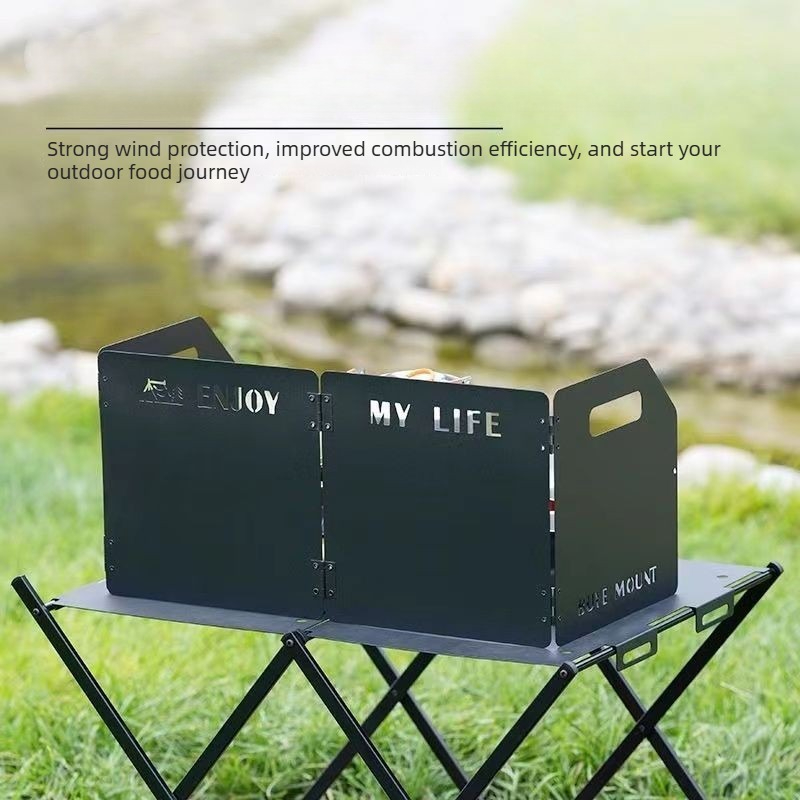 Camping Stove Windshield 4 Fol - Camping Hiking Cooking ulasan dan harga