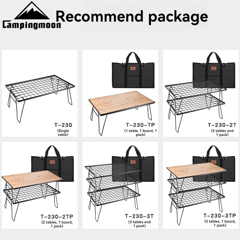 CAMPINGMOON T230 Multi Purpose - Camping Cooking Table ulasan dan harga