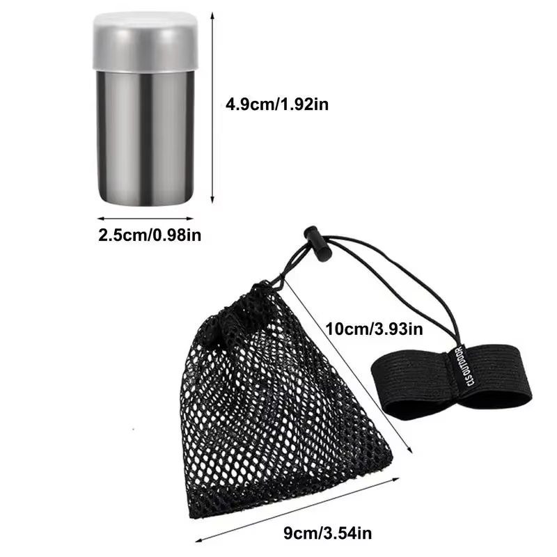 Small Camping Salt Shaker Port - Camping Cooking Container ulasan dan harga