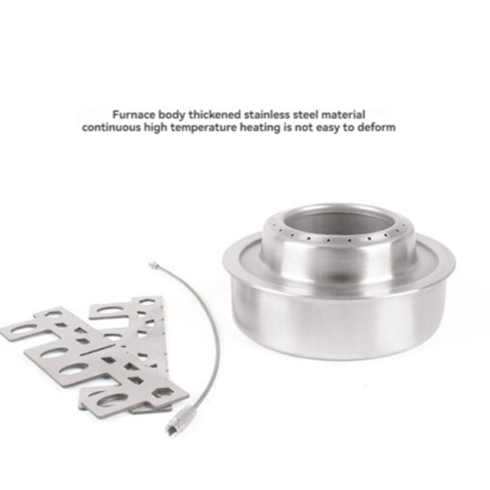 Portable Mini Alcohol Stove Cr - Camping Hiking Cooking ulasan dan harga