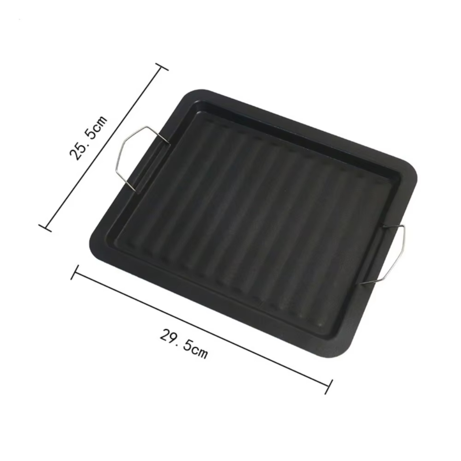 Griddle Pan Non Stick Iron Pla - Camping Cooking Flat Top ulasan dan harga