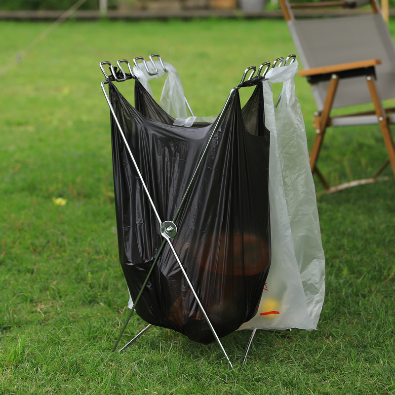 Portable Folding Garbage Bag H - Camping Cooking Organizer ulasan dan harga