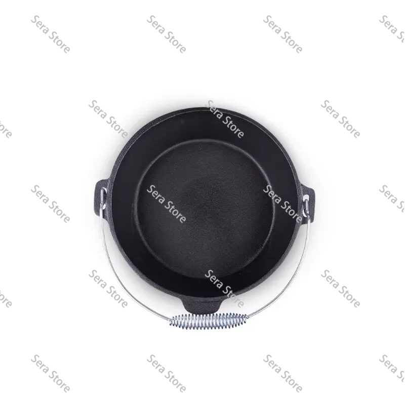 25cm Cast Iron Dutch Oven Camp - Camp Dutch Oven Cast ulasan dan harga