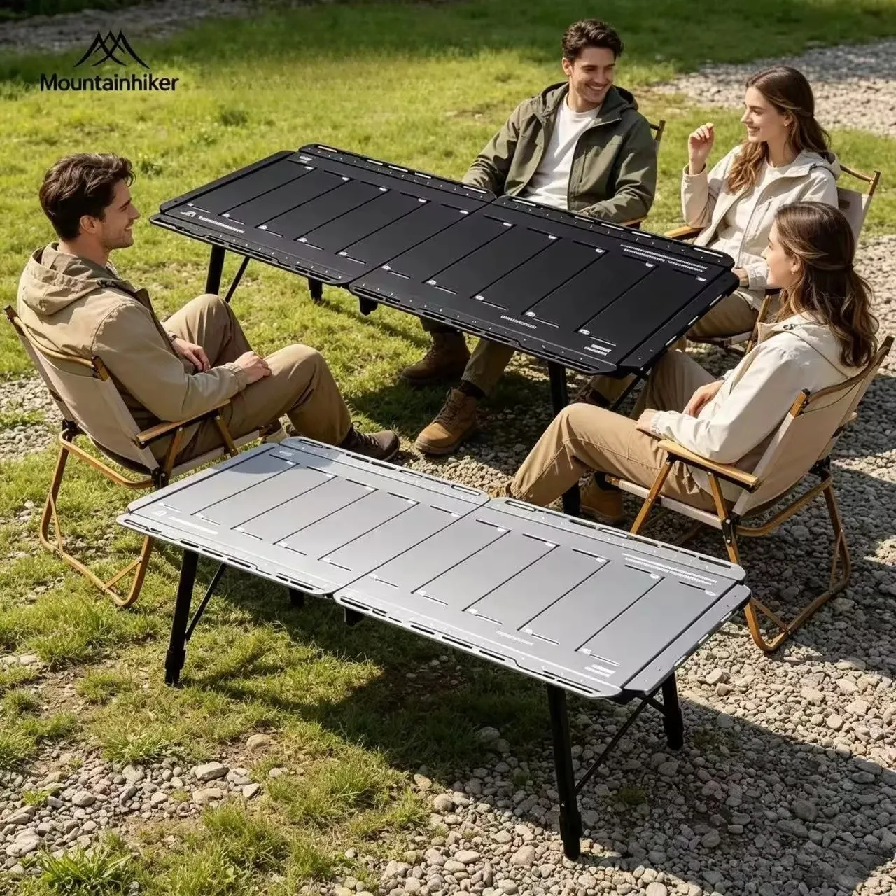 MOUNTAINHIKER New IGT Table 5  - Camping Cooking Table ulasan dan harga