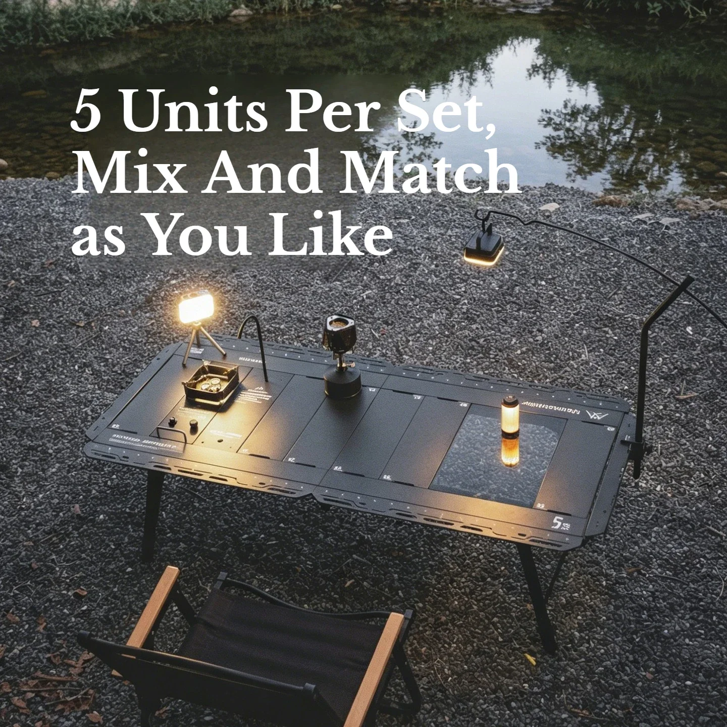 MOUNTAINHIKER New IGT Table 5  - Camping Cooking Table ulasan dan harga